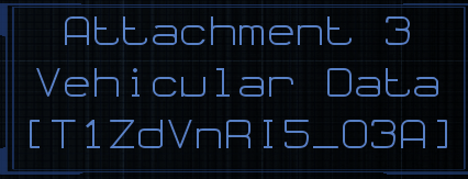 Attachment 3: Ship Data 1/2