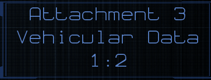 Attachment 3: Ship Data 1/2